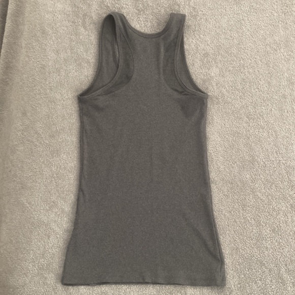 LN Under Armour Fitted Heat Gear Gray Women's Size S UA Workout Tank Top - Picture 4 of 8